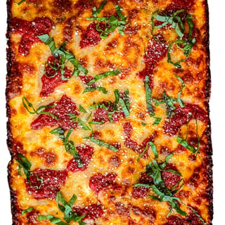4 SQUARE CHEESE PIZZA