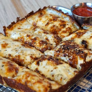 SMALL DETROIT CHEESY GARLIC BREAD EVERYTHING BAGEL SEASONING